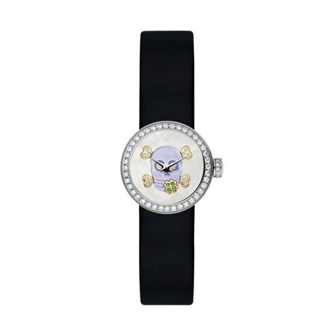 Montre La Mini D de Dior Tête de Mort 19mm 